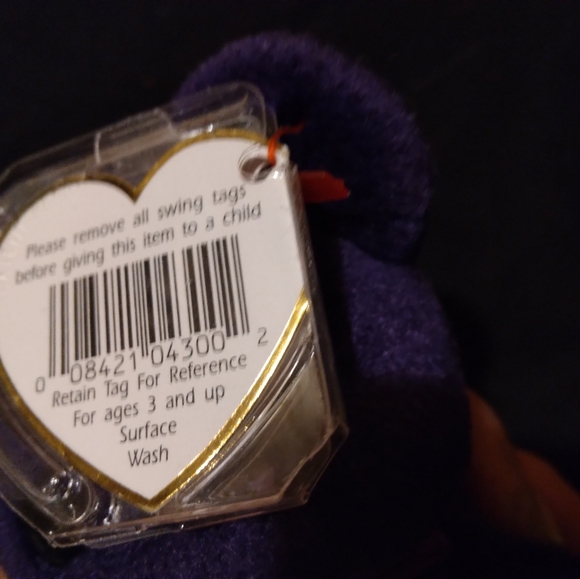 TY Beanie Baby Princess Bear - Picture 3 of 5